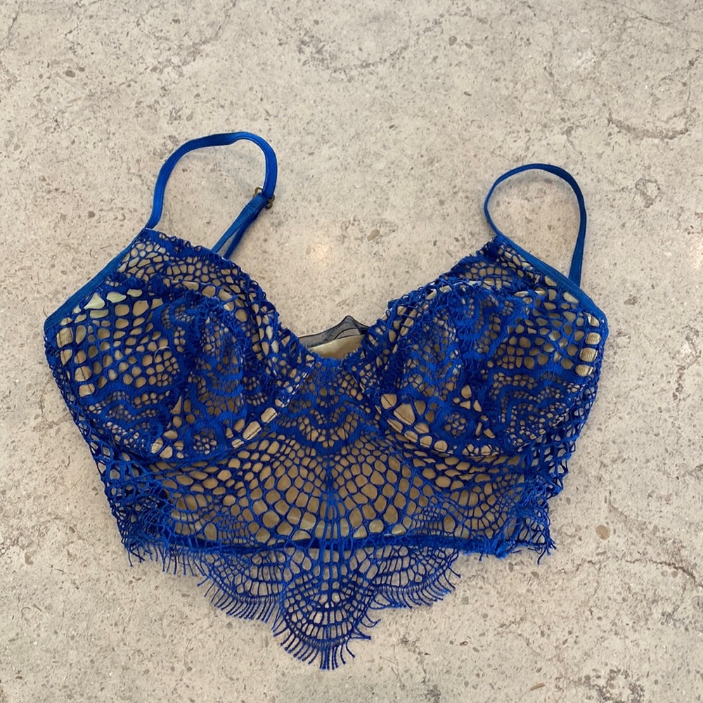 For Love & Lemons Skivvies Bra_XS